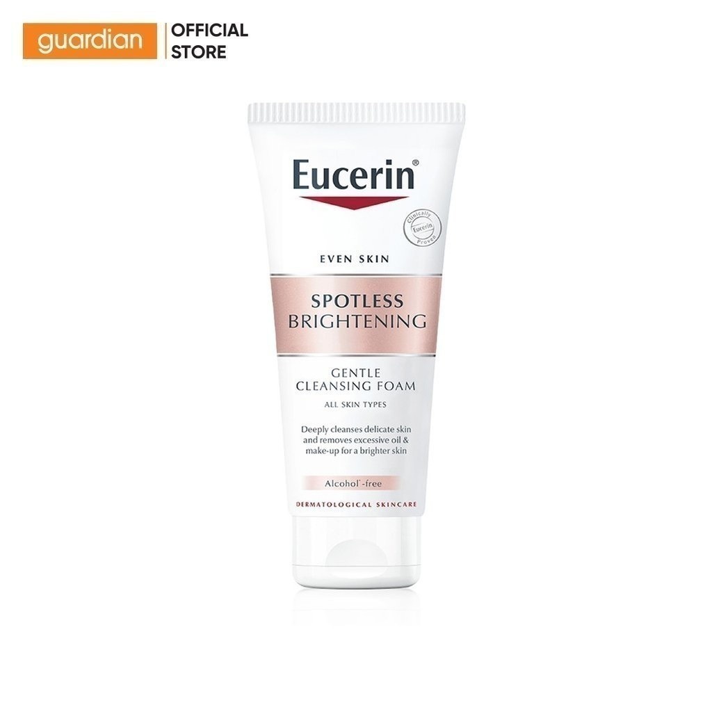 Sữa Rửa Mặt Hỗ Trợ Sáng Da Tạo Bọt Eucerin 50G