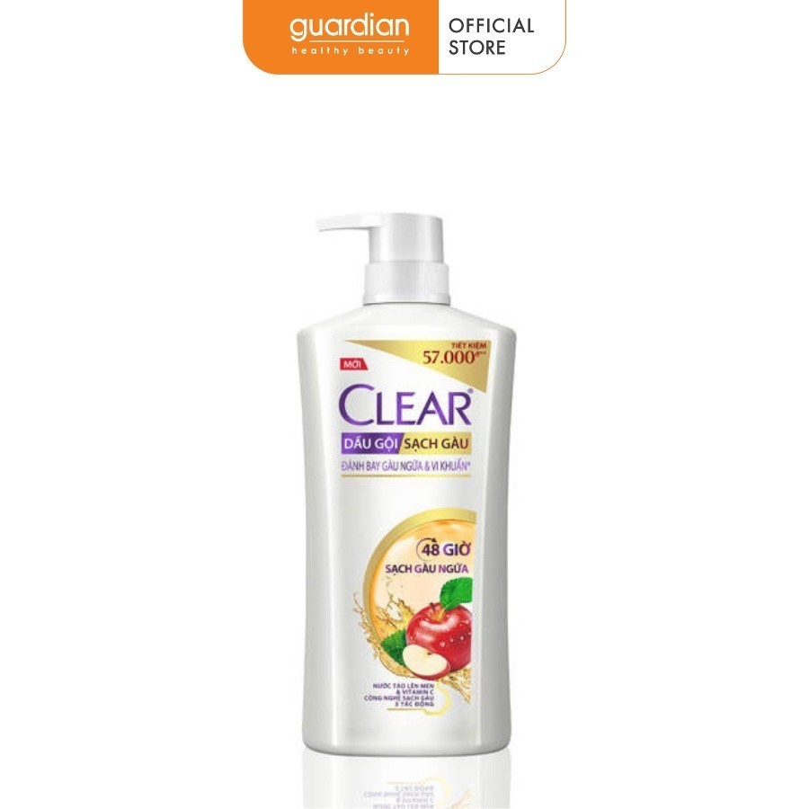 Dầu gội 48 Giờ Clear đánh bay Gàu Ngứa 630G