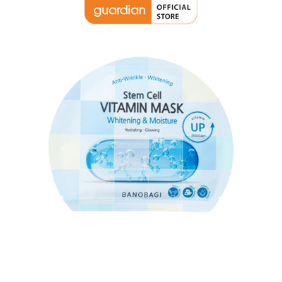 Mặt Nạ Dưỡng Sáng, Cấp Ẩm Banobagi Stem Cell Vitamin Mask Whitening And Moisture 30g
