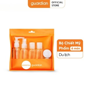 Bộ Chiết Mỹ Phẩm Du Lịch Guardian 6 Món (Chai 65ml, Hũ 6gr)