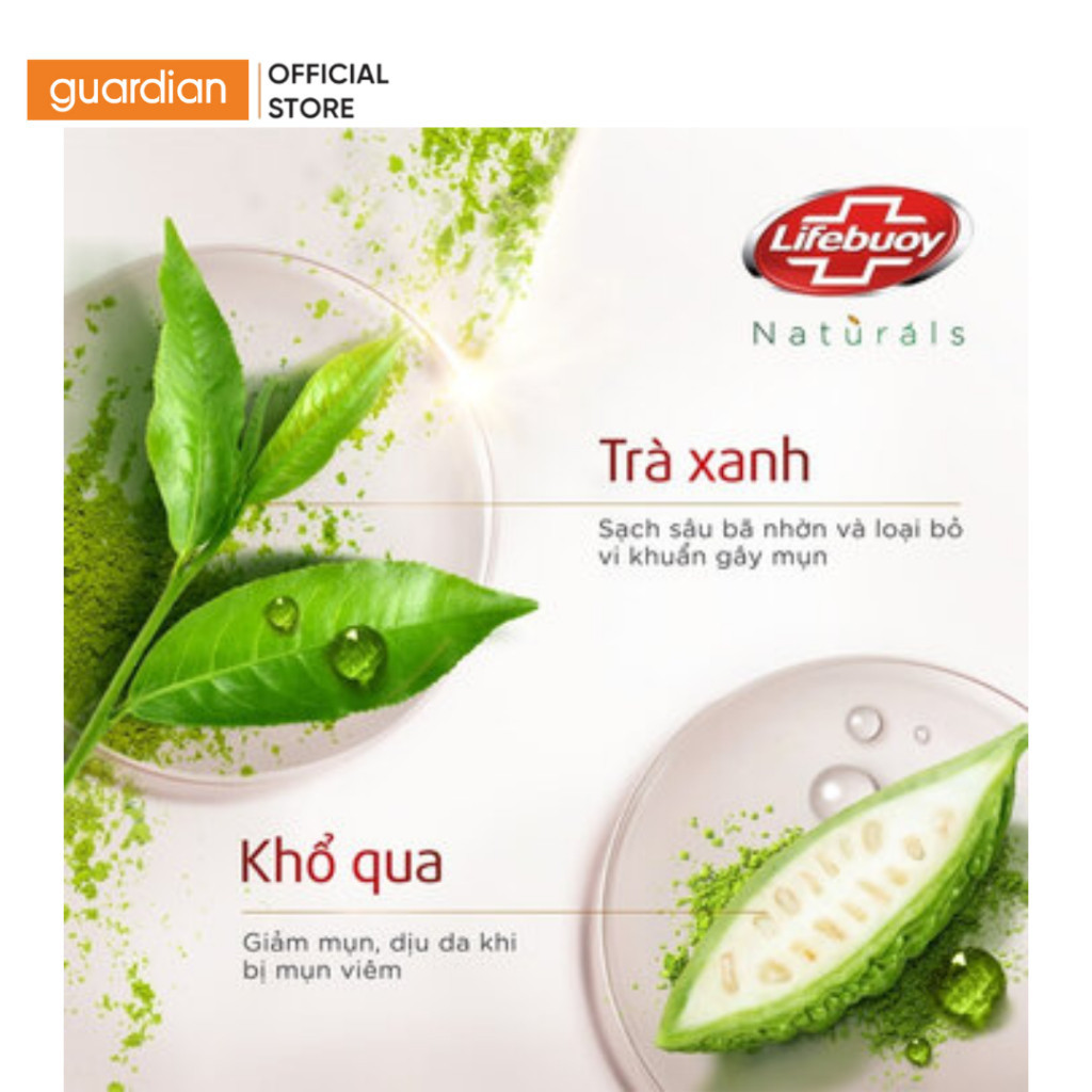 Sữa Tắm Detox Matcha & Khổ Qua Hỗ Trợ Giảm Mụn Cơ Thể Và Sạch Sâu Chai Lifebuoy Guardian 800Gr | BigBuy360 - bigbuy360.vn