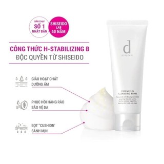 Sữa Rửa Mặt Tạo Bọt Dưỡng Da dProgram 120ml
