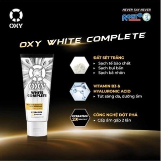 Kem Rửa Mặt Tút Sáng Da White Complete Oxy 100Gr
