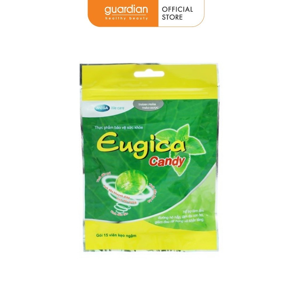Kẹo Thảo Dược Candy Eugica 15 Viên