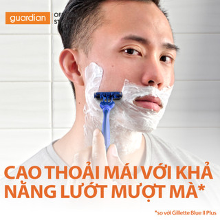 Dao Cạo Râu GILLETTE Blue3X Sensitive - Hộp 2 Cây