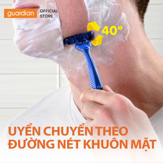 Dao Cạo Râu GILLETTE Blue3X Sensitive - Hộp 2 Cây