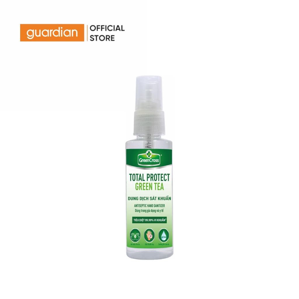Dung Dịch Rửa Tay Hương Trà Xanh Green Cross 70Ml