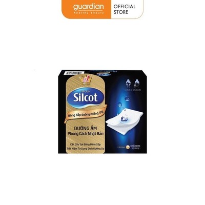 Bông Tẩy Trang Miếng Đôi Silcot Hộp 40 Miếng
