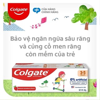 Kem Đánh Răng Colgate Kid Free From 3-5 80G