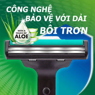 Lưỡi Dao Cạo Râu Gillette Vector - Hộp 4 Lưỡi