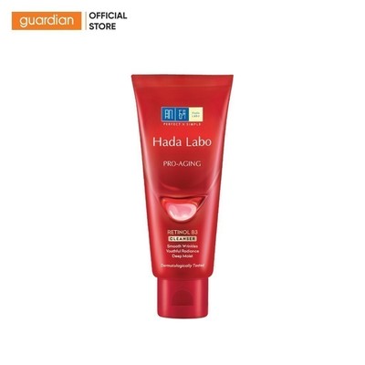 Kem Rửa Mặt Cải Thiện Lão Hóa Da Pro Aging Retinol B3 Cleanser Hada Labo 80Gr