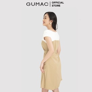 Đầm suông PHỐI ĐAI DB919 GUMAC