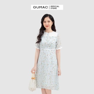 Đầm phối đăng ten DB918 GUMAC