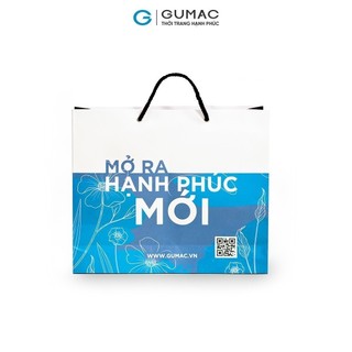 Túi giấy xanh thời trang GUMAC