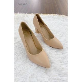 Giày cao gót da mờ GD280 thời trang GUMAC