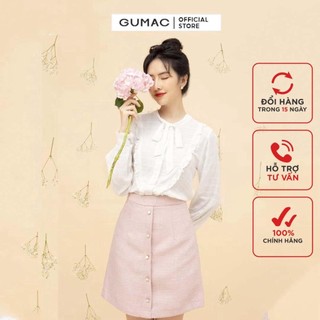 Áo sơ mi bèo cột dây GUMAC AB658