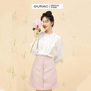 Áo sơ mi bèo cột dây GUMAC AB658