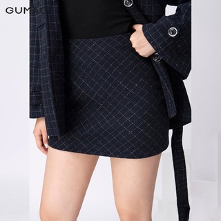 Áo khoác dạ thắt đai GUMAC AA11265