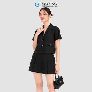 Áo vest phối nút thời trang GUMAC LA0802