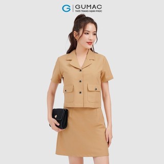 Áo vest phối nút thời trang GUMAC LA0802