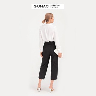 Quần tây nữ ống suông GUMAC form basic công sở QB752