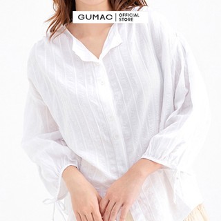 Áo sơ mi cổ trụ GUMAC AB654