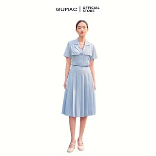 Áo sơ mi dáng croptop GUMAC AB690