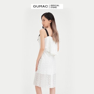 Đầm nữ 2 dây thời trang GUMAC DB404