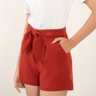 Quần short phối nơ GUMAC QB3201