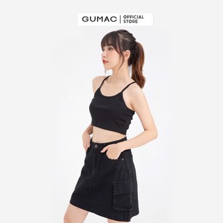 Áo croptop 2 dây GUMAC ATB636