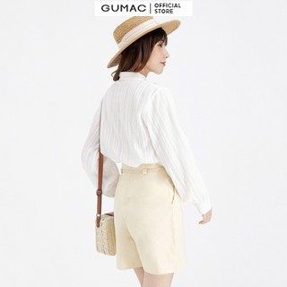 Quần short nữ phối dây GUMAC QB662