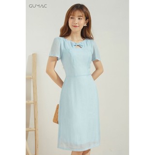 Đầm cổ nơ kiểu DA647 GUMAC