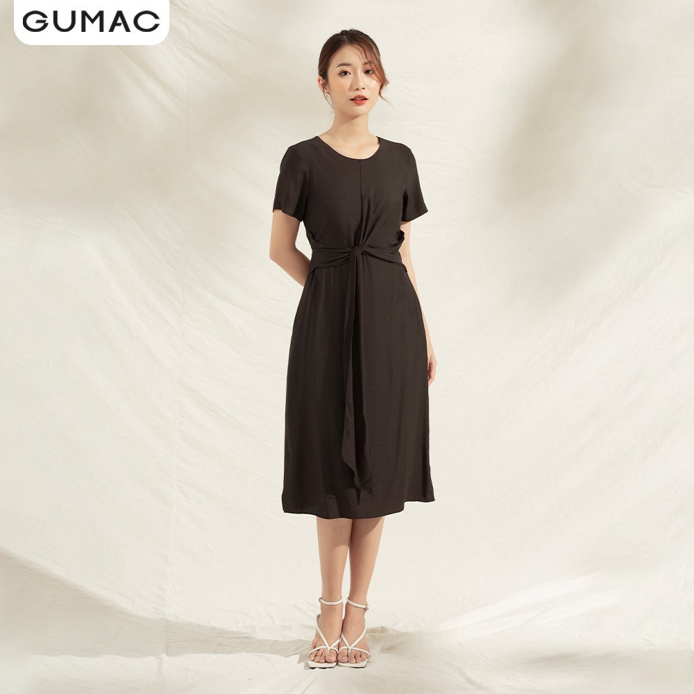 Đầm suông nữ thắt eo DA1101 GUMAC