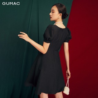 Đầm ôm nữ GUMAC cổ U, form cúp ngực basic, đủ màu đủ size DB168