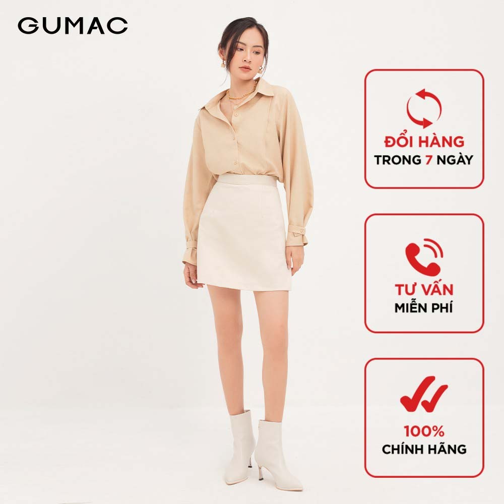 Áo sơ mi nữ chạy gân AA12158 GUMAC