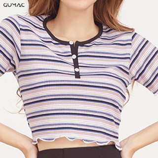 Áo viền đen cổ trụ ATA507 GUMAC