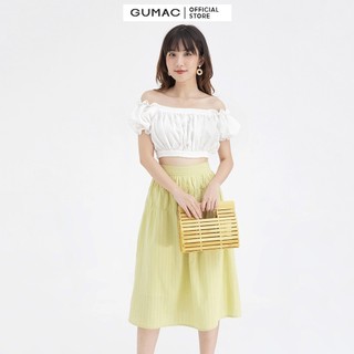 Áo croptop bo chun GUMAC AB661