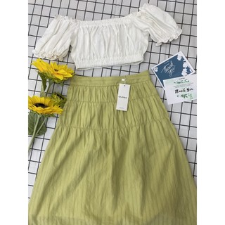 Áo croptop bo chun GUMAC AB661