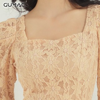 Đầm nữ ren cổ U DA602 GUMAC