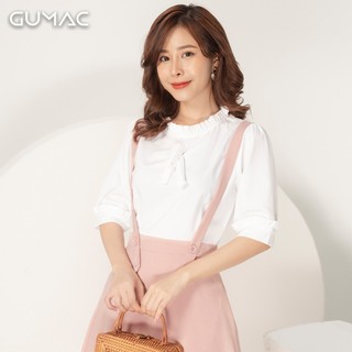 Đầm yếm phối áo trắng DA987 GUMAC