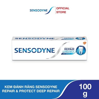 Kem đánh răng SENSODYNE Repair & Protect Deep Repair 100g giúp phục hồi sâu và bảo vệ răng ê buốt