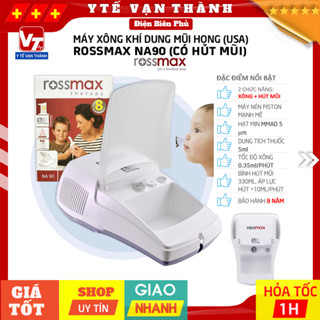 ✅ Máy Xông Khí Dung Mũi Họng Rossmax NA90 (2 Chức Năng Xông Và Hút Mũi) | (Rosmax) -VT0512