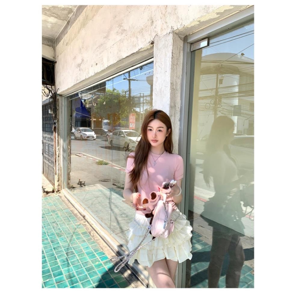 Áo thun ôm body cotton lông mịn co giãn Justdun B18 Seller.localbrand | BigBuy360 - bigbuy360.vn