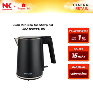 Bình đun siêu tốc Sharp EKJ-10DVPS-BK