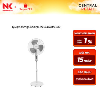 Quạt đứng Sharp không có điều khiển PJ-S40MV-LG