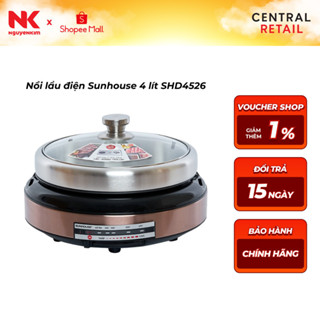 Nồi lẩu điện Sunhouse 4 lít SHD4526