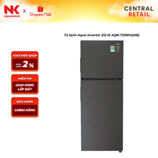 Tủ lạnh Aqua Inverter 212 lít AQR-T239FA(HB)