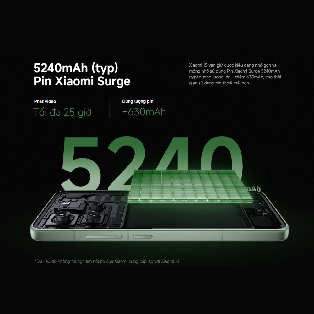 Điện thoại thông minh Xiaomi 15 12/256GB - 12/512GB - Chính Hãng ( Nguyên Seal Chưa Active ) | BigBuy360 - bigbuy360.vn