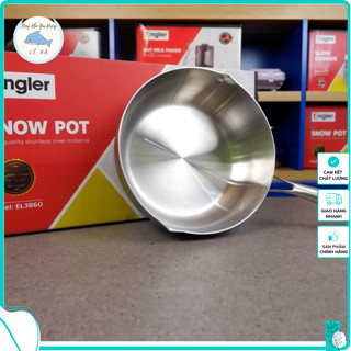 Chảo Inox Nguyên Khối 304 SEKA 5 Lớp - Chống Dính Tự Thân Đa Năng Cho Mọi Loại Bếp -Tổng Kho Gia Dụng Lê Hà