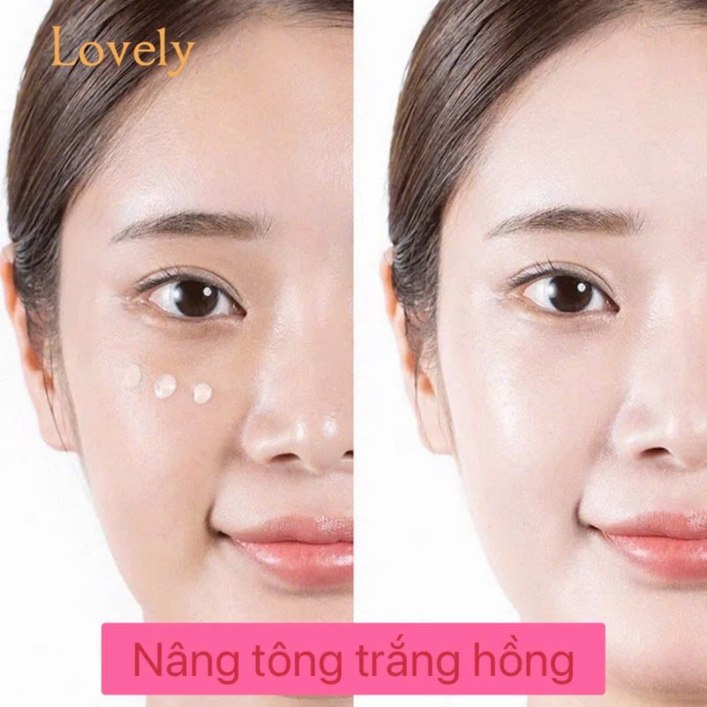 Kem Chống Nắng B5 LOVELY SPF60PA+++ Chống Nắng Dưỡng Trắng Nâng Tông  Phục Hồi Da  Ngừa Thâm Nám 60g